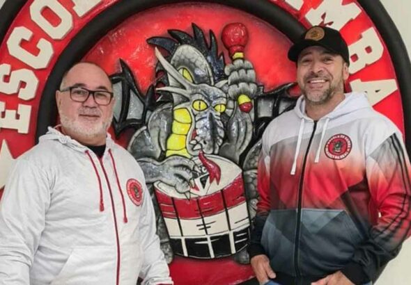 Jorge Freitas e Renato Remondini. Créditos Dragões da Real-Divulgação