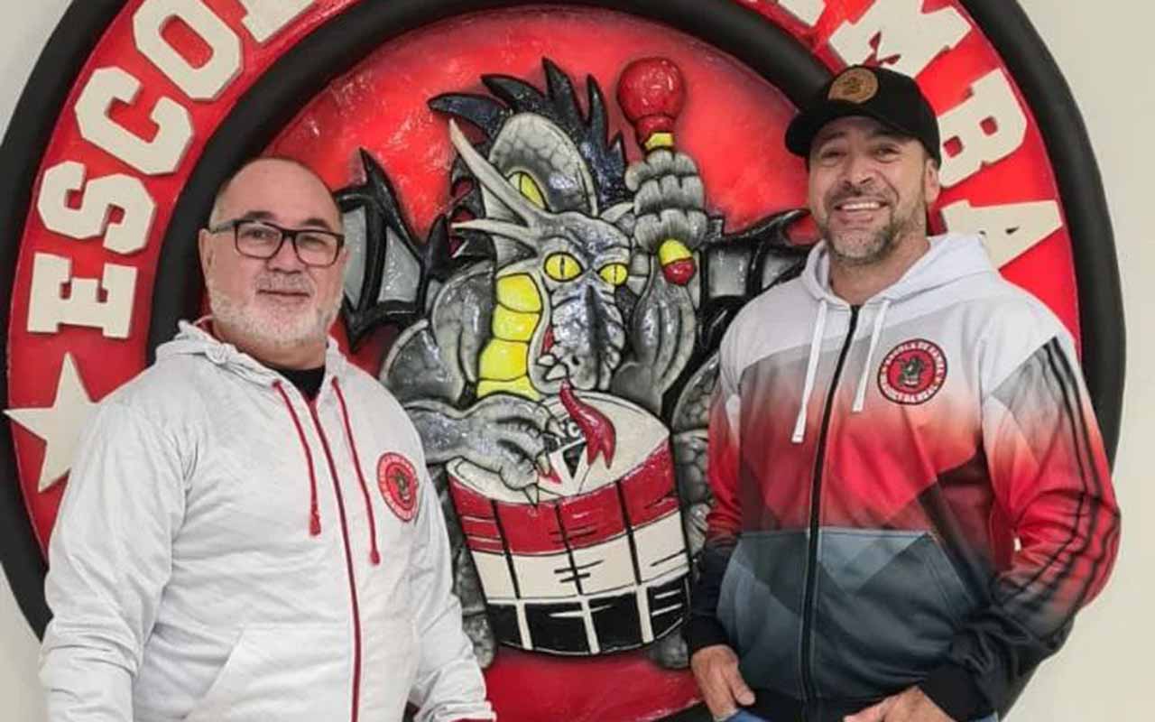 Jorge Freitas e Renato Remondini. Créditos Dragões da Real-Divulgação